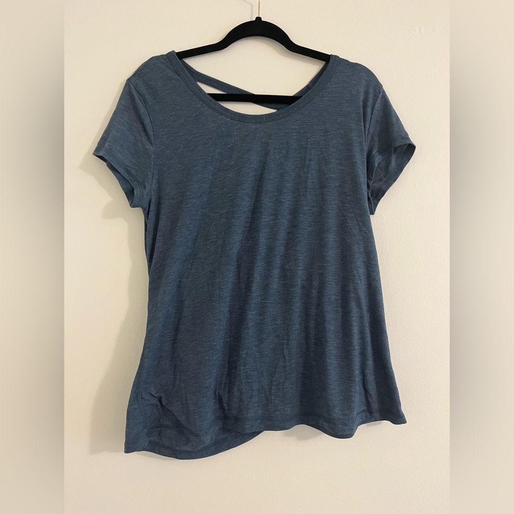 Champion Blue Women's Exercise Top
